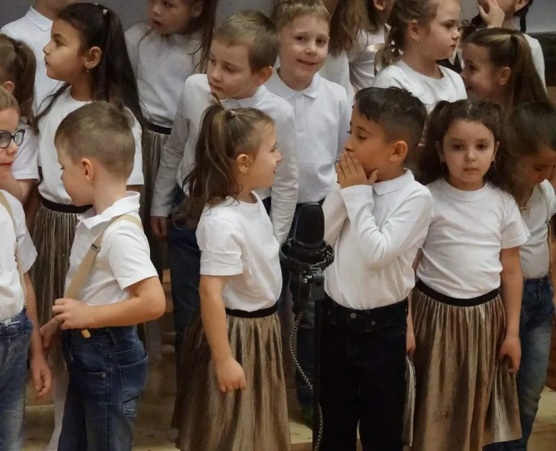 Natáčení koled ZUŠ