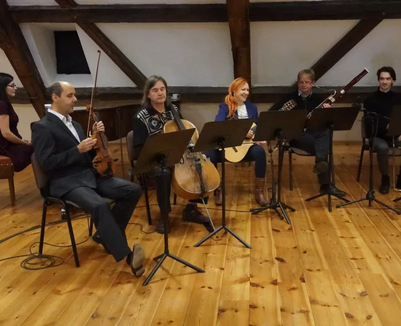 Natáčení koled ZUŠ