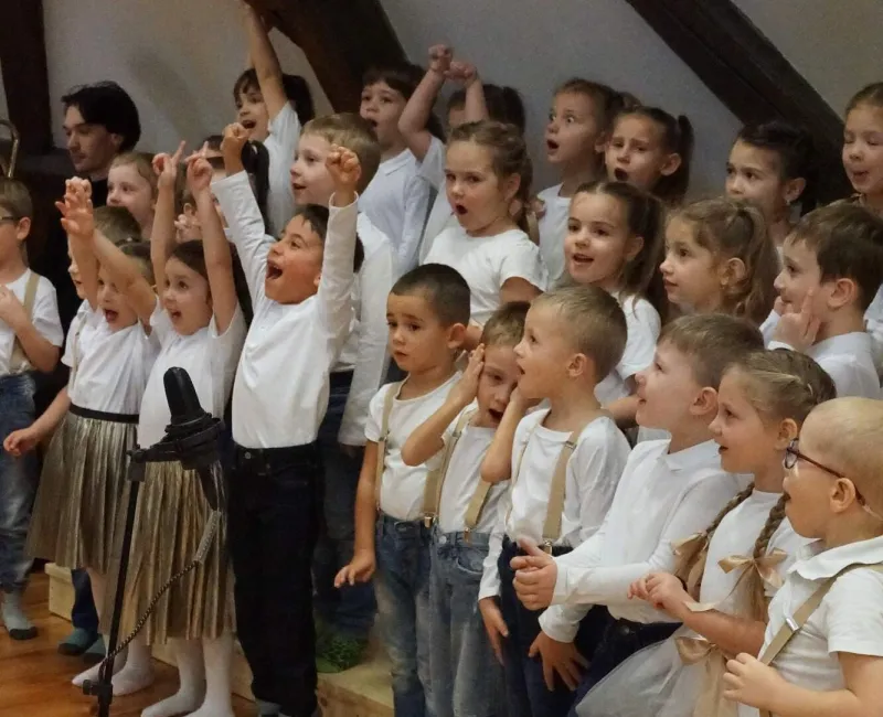 Natáčení koled ZUŠ